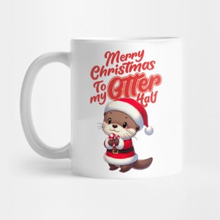 Merry Christmas to my Otter Half Mug